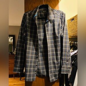 Move Performance Apparel Plaid Long Sleeve Shirt